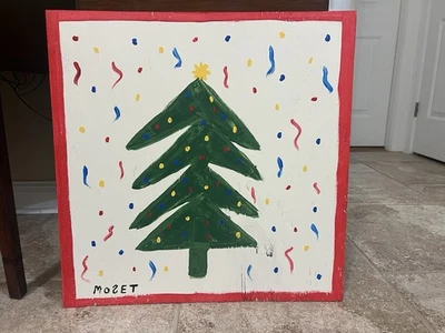 Mose T ( Tolliver) Christmas Tree - Black Southern folk/outsider artist Large - Image 1 of 3