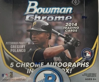 2014 Bowman Chrome Baseball Jumbo Hobby Box-Factory Sealed - Image 1 of 4