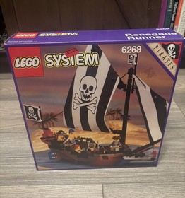 NEW/SEALED LEGO System Pirates Renegade Runner (6268) 171pcs Vintage Complete