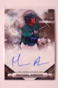 2023 Bowman Sterling - Prospect Autographs Michael Arroyo Auto #PA-MAO (AU, RC) - Bild 1 von 2