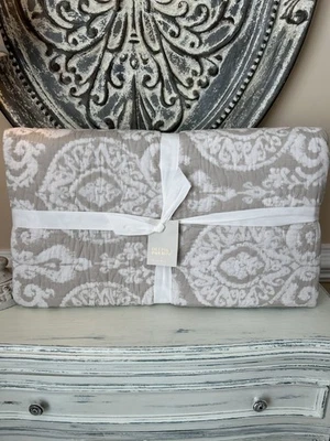 Pottery Barn Deepika Padukone Ikat KING/CAL. Edredón KING NUEVO CON ETIQUETAS SPOT LEER Foto 1 de 4