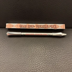 Benefit Gimme Brow + Volumizing Pencil 1.19g No. 4 Warm Deep Brown Brand New - Picture 1 of 3