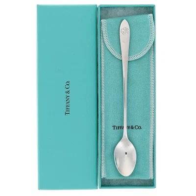 Sterling Silver Tiffany & Co 925 Faneuil Infant Baby Feeding Spoon Shower Gift - Image 1 of 3