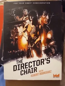 2015 DIRECTOR'S CHAIR ROBERT RODRIGUEZ EMMY FYC DVD SYLVESTER STALLONE RAMBO - Picture 1 of 7