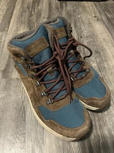 Merrell Womens Ontario 85 Mid Waterproof Brown Multi Hiking Boots Shoes Size 9.5 - Picture 1 of 8