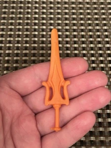 MOTU 1983 Falso Spada Arancione Masters of the Universe ORIGINALE senza elsa - Foto 1 di 2