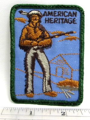 Chaqueta de colección American Heritage parche cazador caza trampero trampa Foto 1 de 3