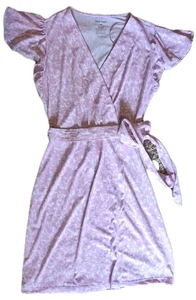 Nine West Damen Kleid Lila Blumen Medium M  - Bild 1 von 4