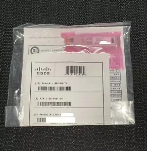 FACTORY SEALED ORIGINAL CISCO SFP-GE-T 1000BASE-T Transceiver - Picture 1 of 2