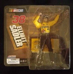 NASCAR Elliott Sadler Action McFarlane Figure #38 M&M's Racing (Series 4) *