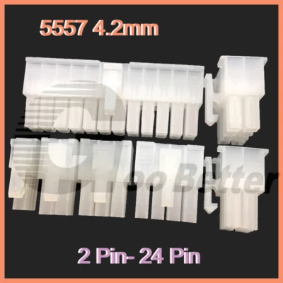 Steckverbinder Mehrfachsteckverbinder Buchse 2 4 6 8 10 12 14 16 20 24-polig - Bild 1 von 4