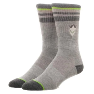 Overwatch Genji Character Men's 1 Pair Crew Socks Blizzard Bioworld Authentic - Picture 1 of 2