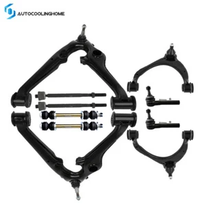 For 2014-2019 Chevy Silverado 1500 Front Upper & Lower Control Arm Tie Rod End - Foto 1 di 8