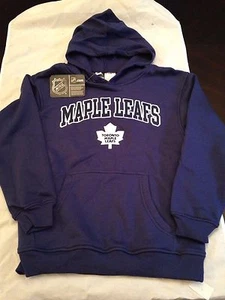 Sudadera Toronto Maple Leafs NUEVA Juvenil Mediana Logotipo Bloque. Sudadera con capucha de hockey de la NHL  - Imagen 1 de 2