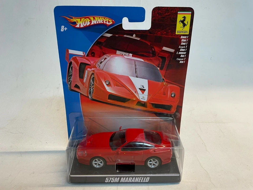 Hot Wheels Ferrari 575M Maranello red 1/43 N2555 - Immagine 1 di 2