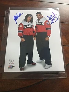 Foto firmada por Jason Jordan Chad Gable de American Alpha de la WWE - Imagen 1 de 1