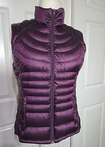 Bernardo Purple Quilted Lightweight Down Vest S - Picture 1 of 9