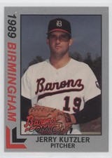1989 Best Birmingham Barons Platinum Jerry Kutzler #15