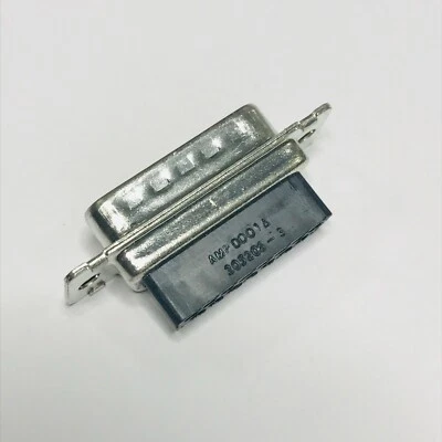 5pcs of 205206-3 D-Sub Connector 15POS Male Crimp Locking Plug Cable Mt. - Image 1 of 4