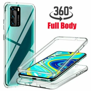 Huawei P40 P30 P20 Mate20 PRO Lite 360 Shockproof Protection Front and Back Case - Picture 1 of 12