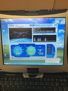 FULLY LOADED PANASONIC TOUGHBOOK CF-18 GPS SAT NAV TABLET LAPTOP GRADE A WIN XP