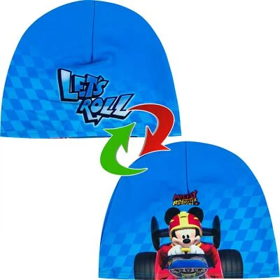Mickey Maus Kinder Badekappe Bademütze Schwimmhaube Badehaube Disney Dehnbar - Bild 1 von 3