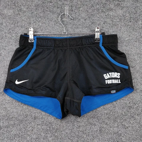Florida Gators Shorts Womens S Small Black Nike Dri-Fit Football NCAA Activewear Cover