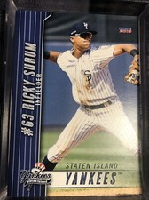 2018 Staten Island Yankees Ricky Surum RC Rookie New York