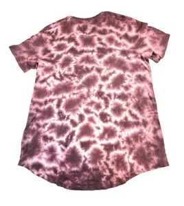 George Men's Red Tie Dyed Activewear T-Shirt Size xl shirt Maroon Burgundy - Picture 1 of 5