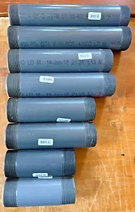 PVC Nipples ~TWO Sets of FOUR: two inch Diameter x 6", 8", 10" 12" Long - Picture 1 of 8