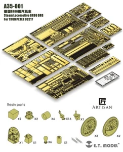 Locomotora de vapor modelo ET 1/35 A35-001 BR86 DRG detalle parte superior para trompeta 00217 - Imagen 1 de 5
