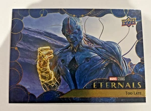 Upper Deck Marvel Eternals #58 2023 demasiado tarde - Imagen 1 de 2