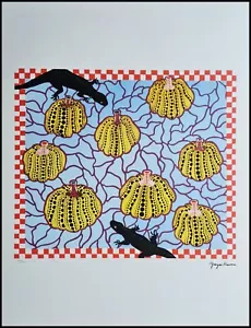 YAYOI KUSAMA *Black Lizards*65 x 50cm*Lithografie*Kunstdruck*limitiert # 100/500 - Bild 1 von 7