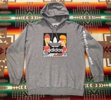 Addidas Skateboarding Beavis And Butthead Hooded Sweatshirt
