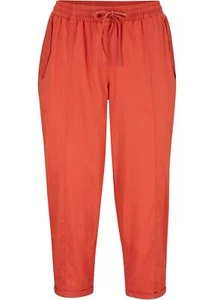 Lässige Karottenhose in 3/4-Länge Gr. 36 Rotbraun Damenhose Freizeit-Pants Neu - Bild 1 von 1