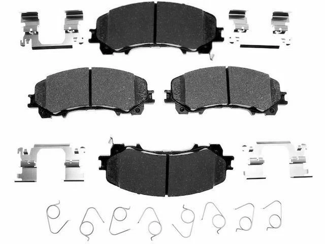 Juego de pastillas de freno delanteras Akebono 68FT68N para Infiniti Q50 2014-2020 Foto 1 de 1