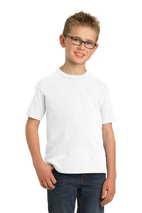 Port & Company PC099Y Youth Pigment Dyed Short Sleeve Stylish Tee T-Shirt - Picture 1 of 22
