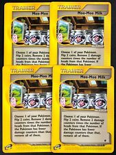 4X Pokemon Card Moo Moo Milk 155/165 HEAVILY PLAYED Non-Holo Common TCG!!!!!!!!!