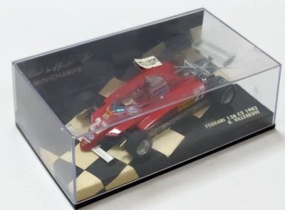 MINICHAMPS USATO 1:43 AUTO F1  FERRARI 126 C2 1982 G. VILLENEUVE  ART  430820027 - Immagine 1 di 2