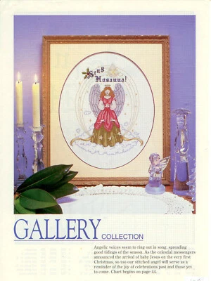 Sing Hosanna Cross Stitch Magazine Pattern - Linda Connors - Christmas Angel - Image 1 of 2