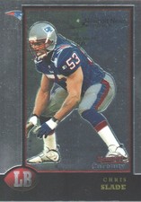 1998 Bowman Chrome Football Interstate #89 Chris Slade