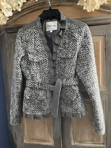 Oleg Cassini Couture elegante Jacke Größe L - Bild 1 von 7