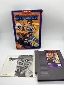 Strider (Nintendo NES) Complete CIB Capcom Nice!