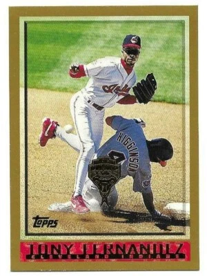 TONY FERNANDEZ 1998 TOPPS DIAMONDBACKS INAUGURAL CARD NEAR MINT+ CONDITION - Image 1 of 2