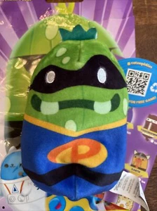 Cats vs Pickles 4” Sour Menace #202 Super Squad Plush BeanBag Pickle Purple Wave - Picture 1 of 6