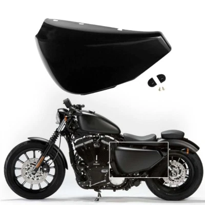 Left Battery Side Cover Fit For Harley Sportster XL883 XL1200 1200 883 2004-2013 - Image 1 of 4