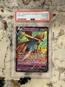Pokemon Celebrations Zacian V PSA 10 - Picture 1 of 2