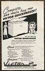 1951 Victor Quickfreeze Chest Freezer Print Ad Victor Products Hagerstown MD