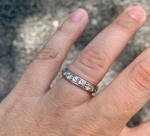 antique wedding bands 1920s