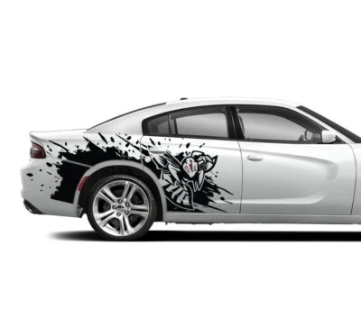 Наклейка Angry Bee для Dodge Charger Wasp Design графическая наклейка SXT GT RT Hellcat - Изображение 1 из 4